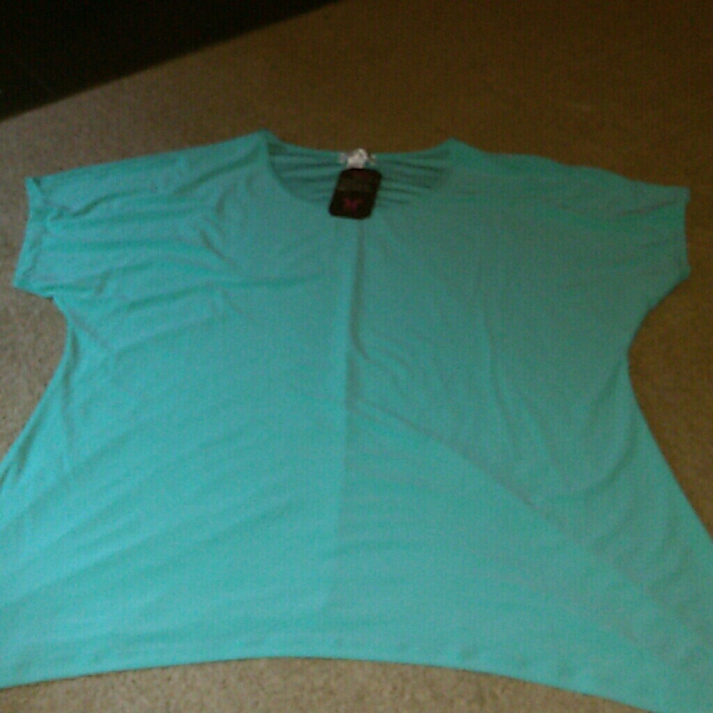 Women's 2XL Mint Green Tunic NWT